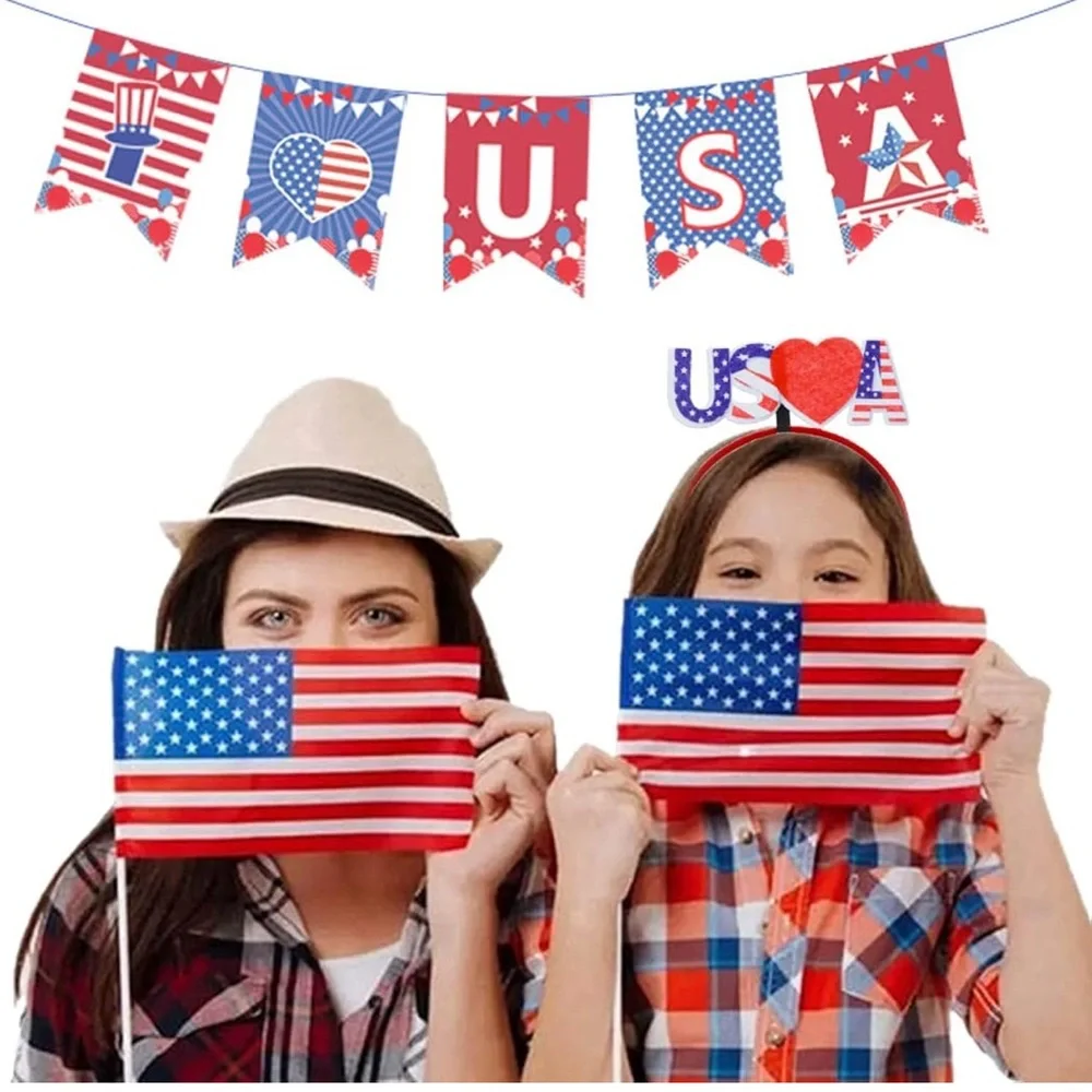 3PCS , NEW!Patriotic Party Accessory Set